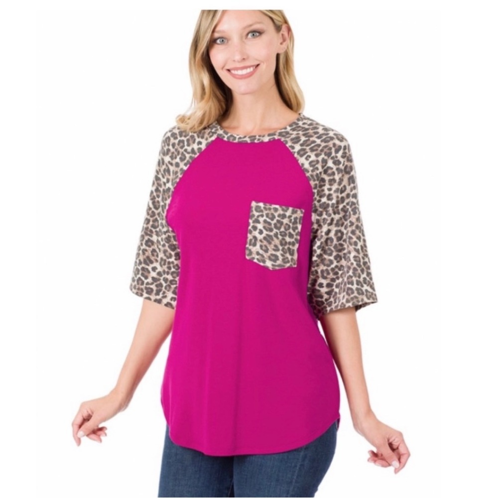 Magenta Tee
